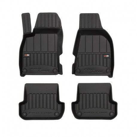 Tapetes de borracha Premium 3D para Audi A4 B7 2004–2008