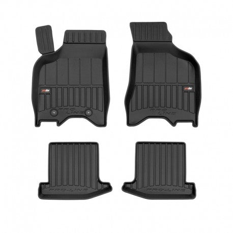 Tapetes de borracha Premium 3D Volkswagen Lupo 1998–2005