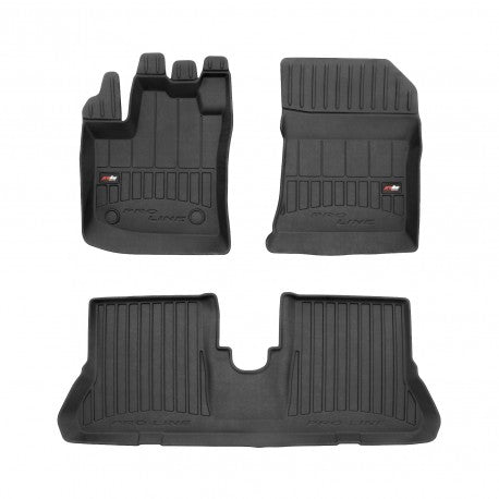 Tapetes de borracha 3D Dacia Dokker 2012–atualidade