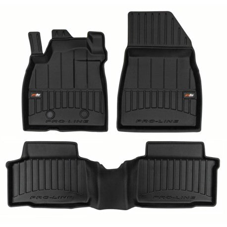 Tapetes de borracha 3D Dacia Duster III ECO-G 140 e Hybrid 150-155 2025–atualidade