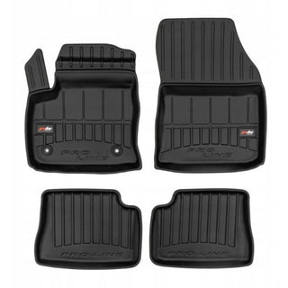 Tapetes de borracha 3D Fiat 600 Elétrico 2024–atualidade — Premium 3D