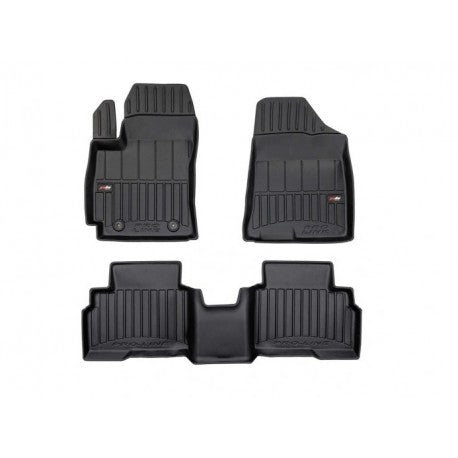 Tapetes de borracha 3D Hyundai Kona Híbrido 2023–atualidade