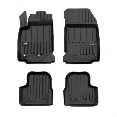 Tapetes de borracha 3D Jeep Avenger Gasolina 2023–atualidade