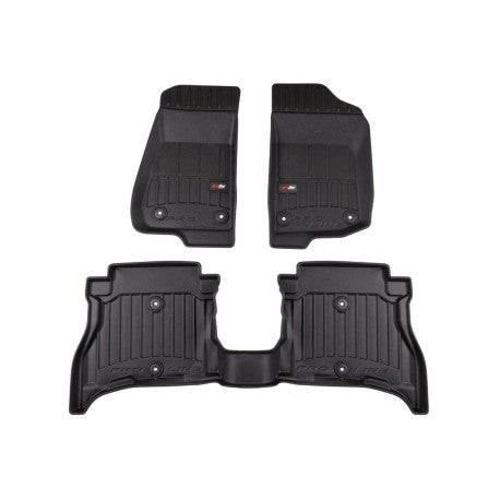 Tapetes de borracha 3D Jeep Wrangler 4XE 2021–atualidade