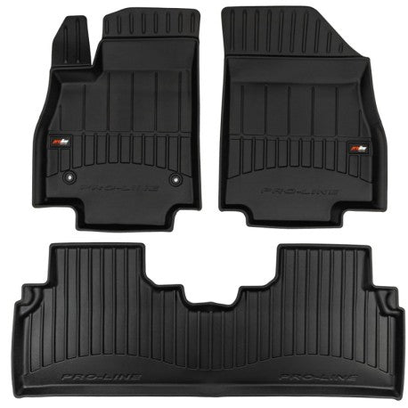 Tapetes de borracha 3D Kia EV3 2024–atualidade