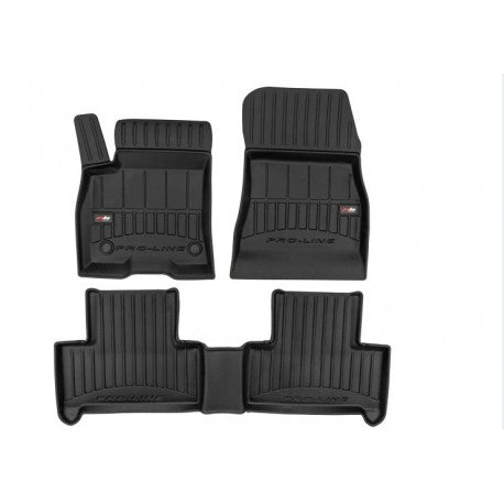 Tapetes de borracha 3D Mercedes-Benz EQB 2022–atualidade