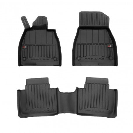 Tapetes de borracha 3D Mercedes-Benz EQS 2022–atualidade