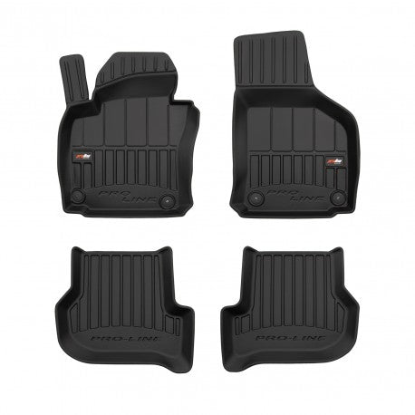 Tapetes de borracha 3D Volkswagen Scirocco 2012–atualidade