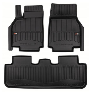 Tapetes de borracha Premium 3D Tesla Model Y Juniper 2025–presente