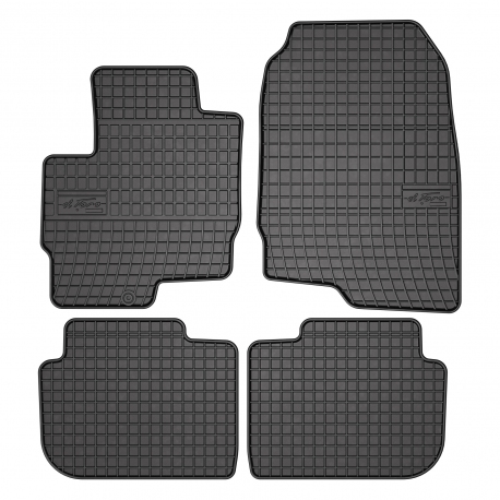 Tapetes de borracha Mitsubishi Colt 2012–2023