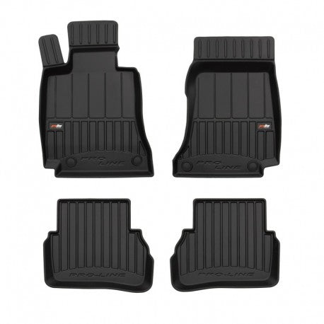 Tapetes de borracha 3D Mercedes-Benz Classe C S205 Touring 2014–2020