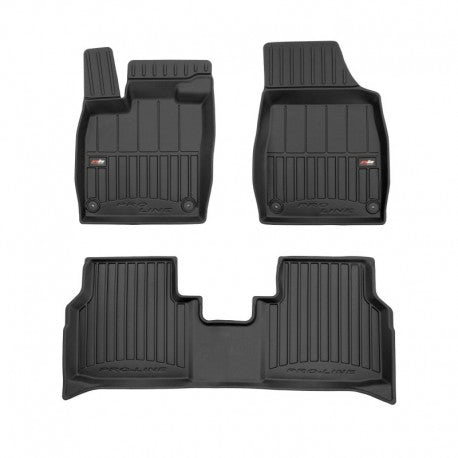 Tapetes de borracha Premium 3D Audi Q4 e-tron 2021–presente