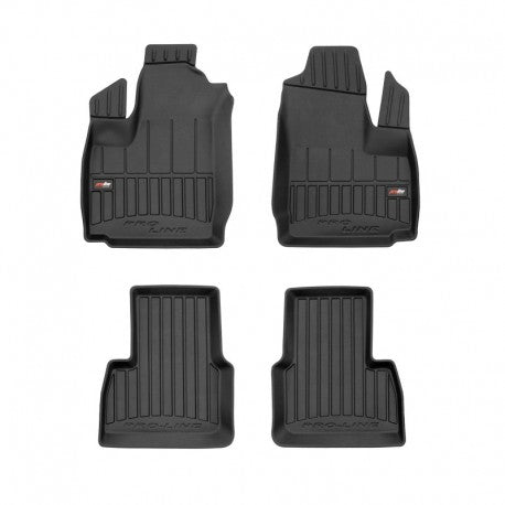 Tapetes de borracha 3D Fiat Doblo 2001–2009