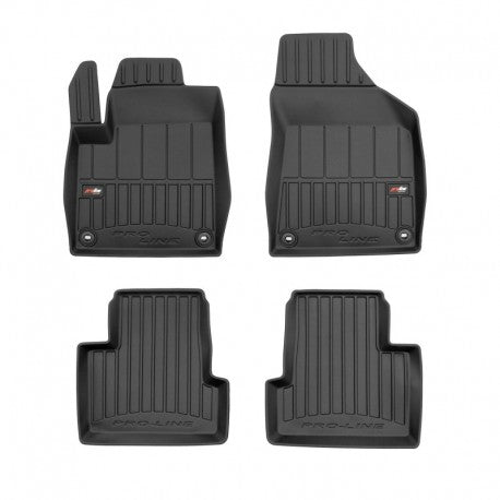 Tapetes de borracha 3D Jeep Cherokee KL 2014–atualidade