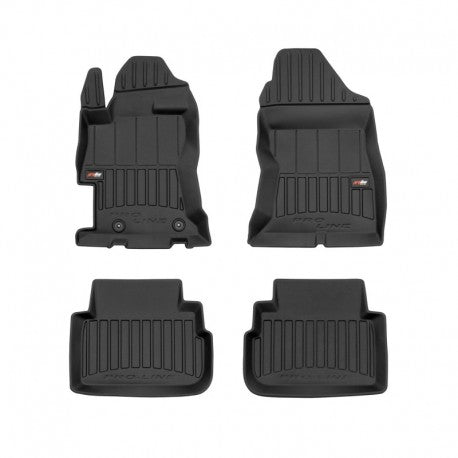 Tapetes de borracha 3D Subaru Impreza 2018–atualidade