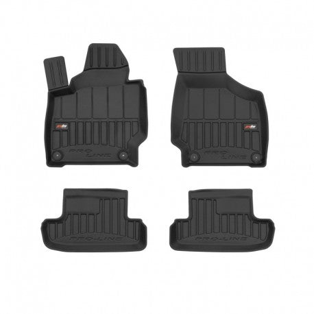 Tapetes de borracha Premium 3D Audi TT 8J 2006–2014