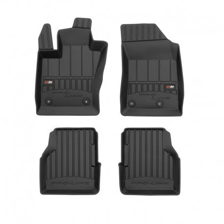 Tapetes de borracha 3D Jeep Compass 2017–atualidade