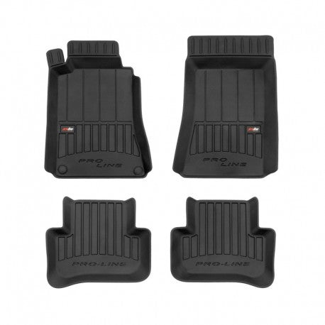 Tapetes de borracha 3D Mercedes-Benz Classe C S203 Touring 2001–2007