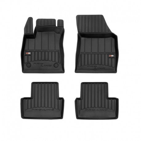 Tapetes de borracha 3D Renault Mégane IV (exceto Coupé) 2016–presente