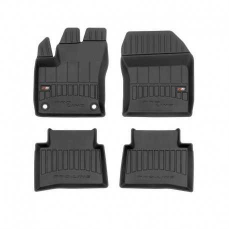 Tapetes de borracha 3D Toyota Prius 2016–2021