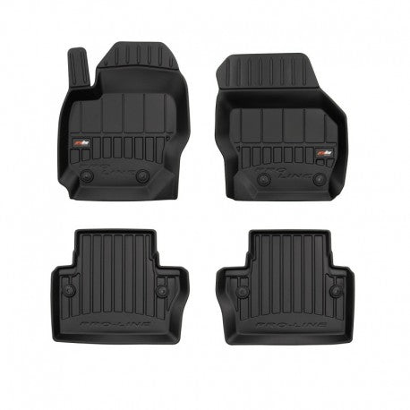 Tapetes de borracha 3D Volvo S80 2006–2016