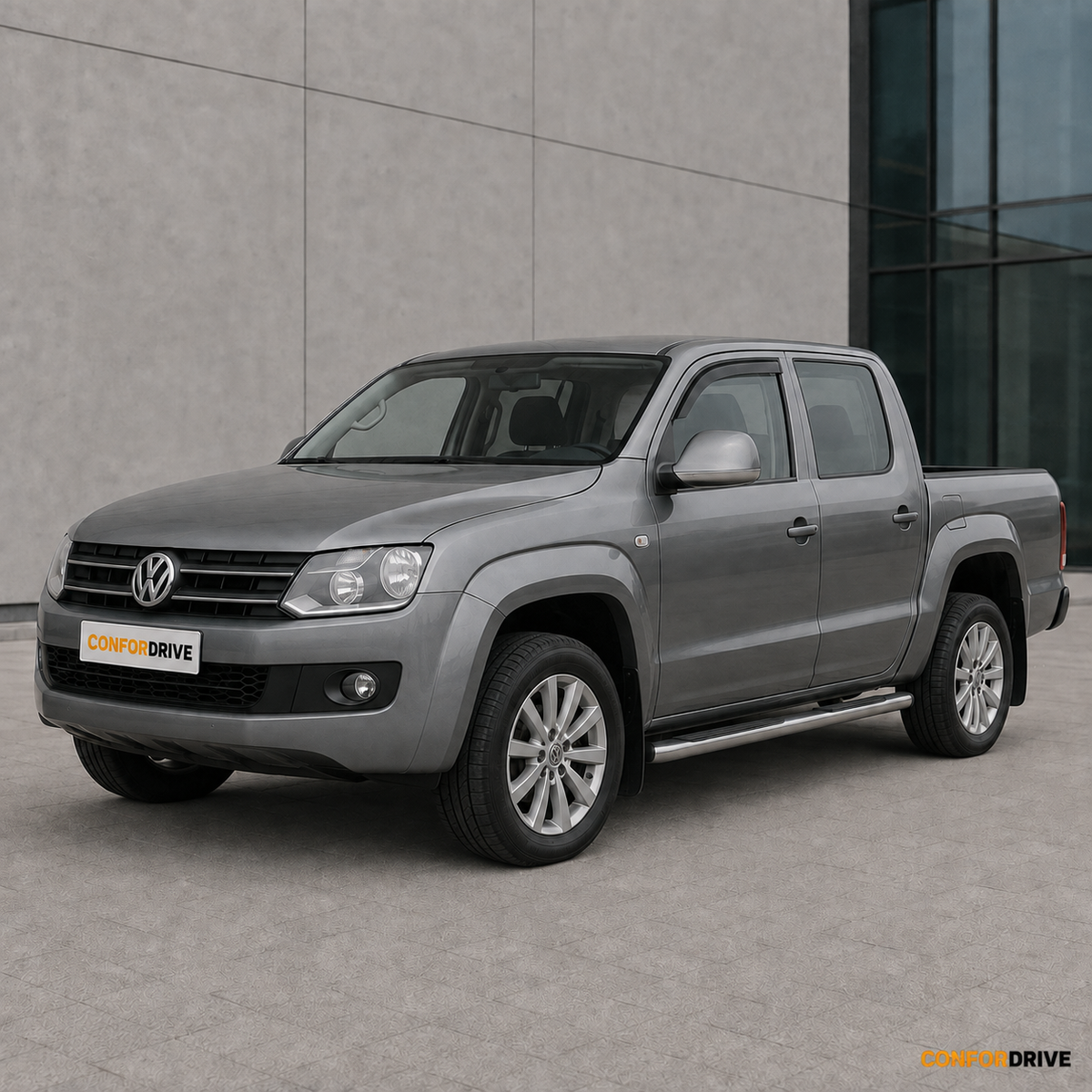 Volkswagen Amarok com chuventos interiores CONFORDRIVE