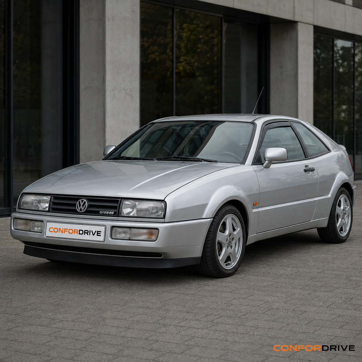 Volkswagen Corrado 1988-1995 com chuventos interiores CONFORDRIVE