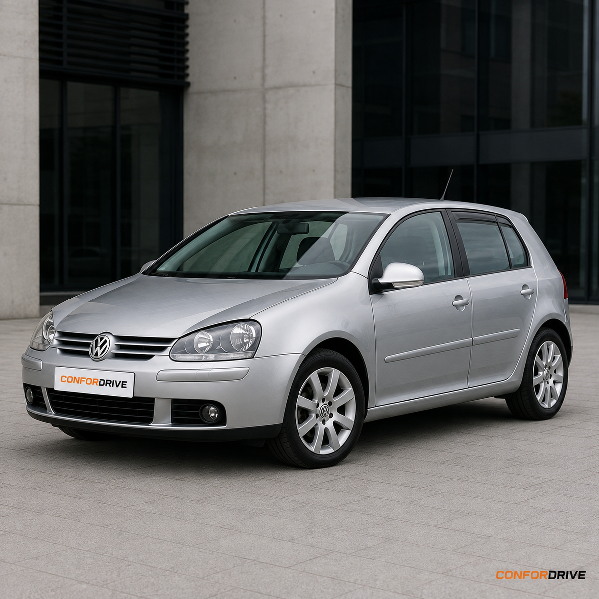 Volkswagen Golf V 5 portas com chuventos nas portas traseiras CONFORDRIVE