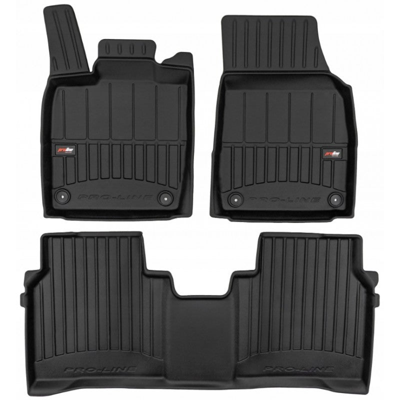 Tapetes de borracha Premium 3D Volkswagen ID.7 2024–presente